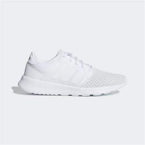 fake adidas women's cloudfoam qt racer shoes white|adidas memory foam sneakers.